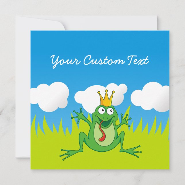 Prince Frog 5.25" x 5.25" (Front)