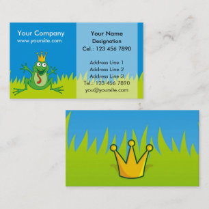 Prince Frog Business Card