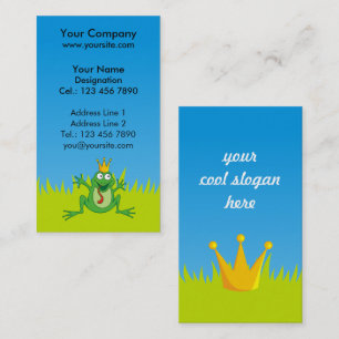 Prince Frog Business Card