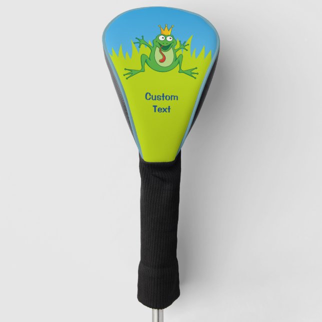 Prince Frog Golf Head Cover (Front)