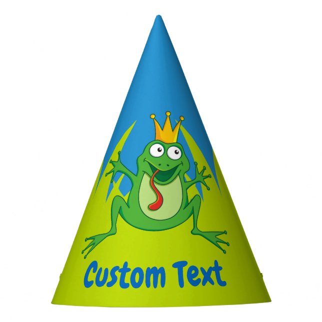 Prince frog party hat (Front)