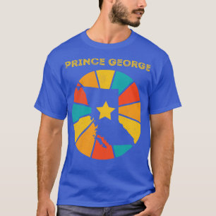 Prince George British Columbia Canada Vintage Dist T-Shirt