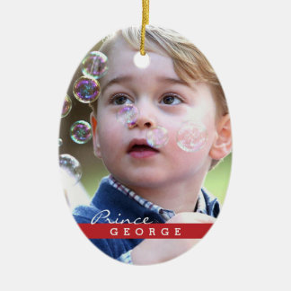 Prince George of Cambridge Ceramic Tree Decoration