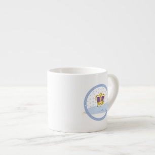 Prince George of Cambridge Pillow and Crown Espresso Cup
