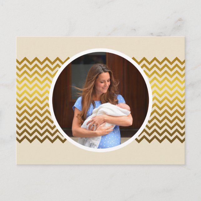 Prince George Royal Baby Postcard (Front)