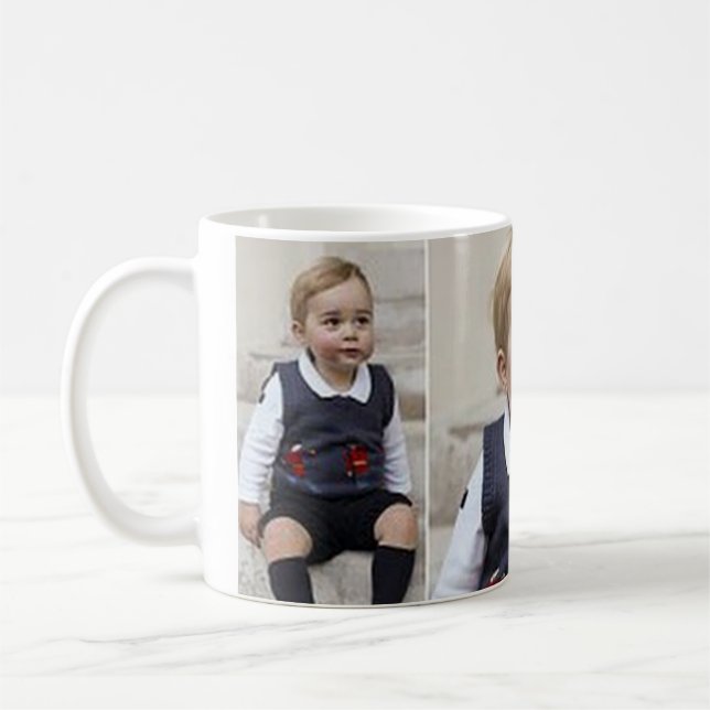 Prince George - William & Kate Coffee Mug (Left)