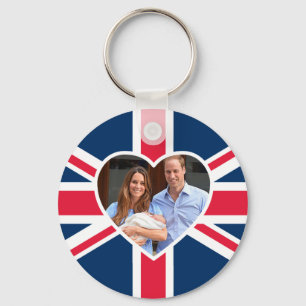 Prince George - William & Kate Key Ring