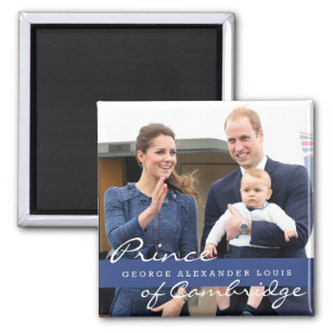 Prince George - William & Kate Magnet