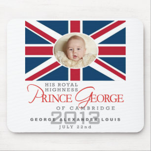 Prince George - William & Kate Mouse Mat