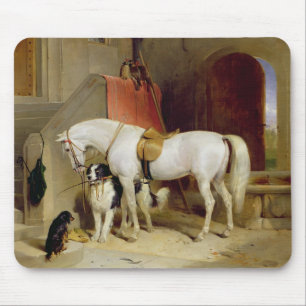 Prince George's Favourites (oil on canvas) Mouse Mat