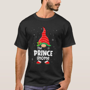 Prince Gnome Matching Family Group Christmas Party T-Shirt