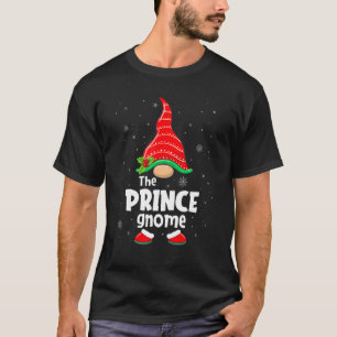Prince Gnome Matching Family Group Christmas Party T-Shirt
