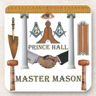 Prince Hall Master Mason Coaster