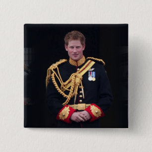 Prince Harry 15 Cm Square Badge