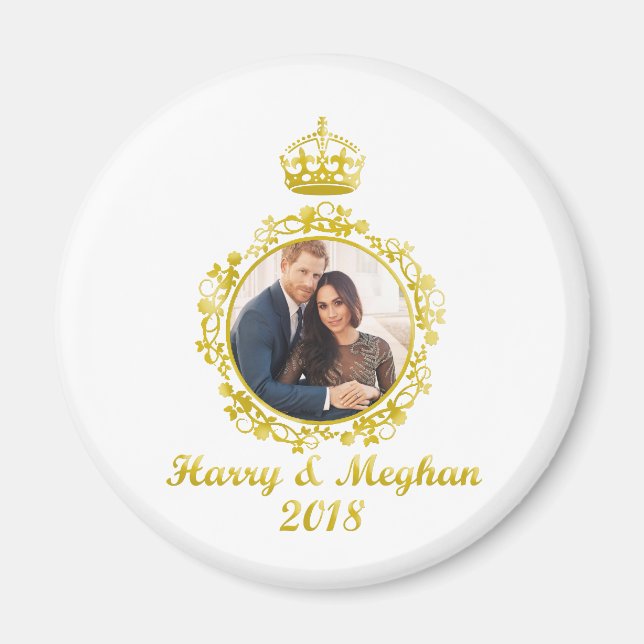 Prince Harry and Meghan Markle Magnet (Front)