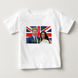 Prince Harry and Meghan Markle Royal Wedding Baby T-Shirt