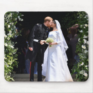 Prince Harry and Meghan Markle Royal Wedding Mouse Mat