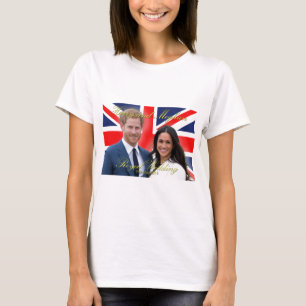 Prince Harry and Meghan Markle Royal Wedding T-Shirt