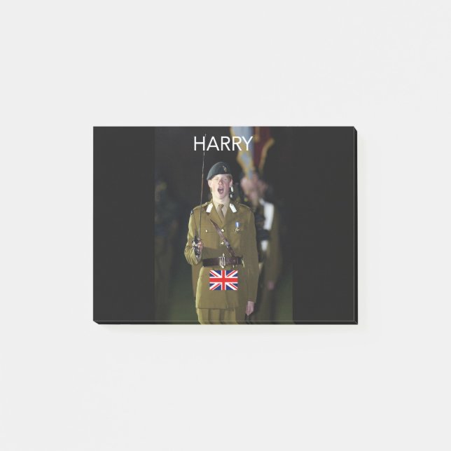 Prince Harry - Duke of Sussex Post-it Notes (Front)