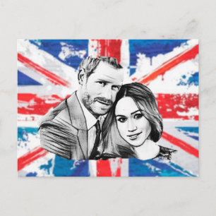 Prince Harry engagement Announcement Postcard