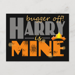 Prince Harry is Mine Postcard