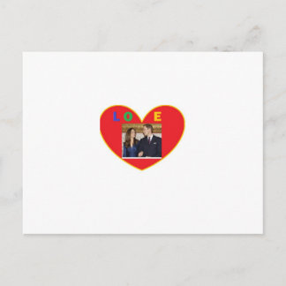 Prince Harry & Kate Postcard
