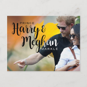 Prince Harry & Meghan Markle Postcard