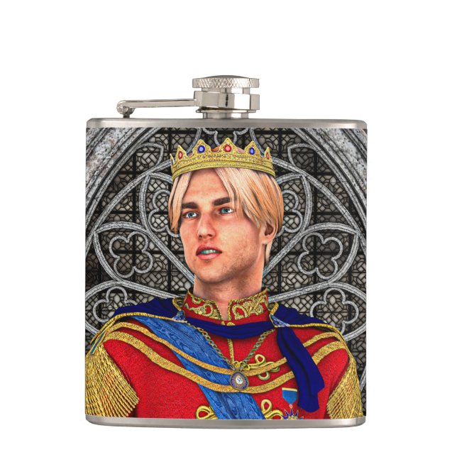 Prince Hip Flask (Front)