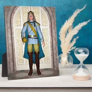 Prince in Fairytale Palace Plaque