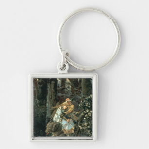 Prince Ivan on the Grey Wolf, 1889 Key Ring