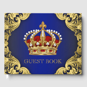 Prince King Crown Guest Book