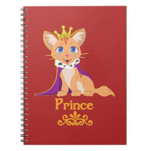 Prince Kitten Notebook