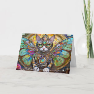Prince Kitty Cat of the Butterfly Wing Brigade Card