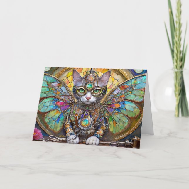 Prince Kitty Cat of the Butterfly Wing Brigade Card (Front)