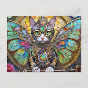 Prince Kitty Cat of the Butterfly Wing Brigade Postcard