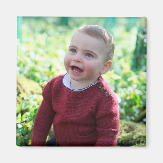 Prince Louis celebrates 1st birthday Magnet (Front)