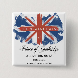 Prince of Cambridge Souvenir Button