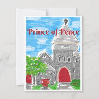 Prince of Peace Thank You Card