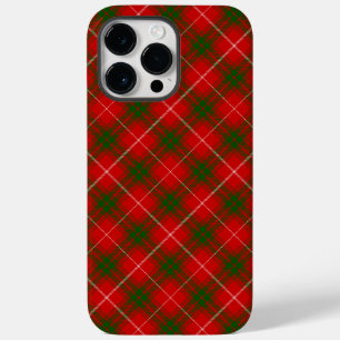 Prince of Rothesay tartan red green plaid Case-Mate iPhone 14 Pro Max Case