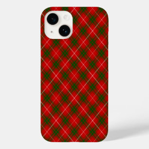 Prince of Rothesay tartan red green plaid Case-Mate iPhone 14 Case