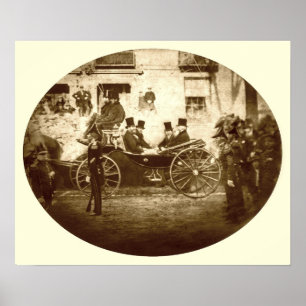 Prince of Wales at Portland, Maine 1860 Poster