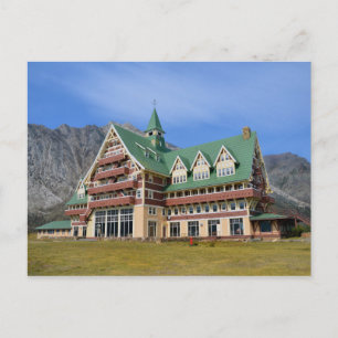 Prince of Wales Hotel Waterton Lakes National Park Postcard