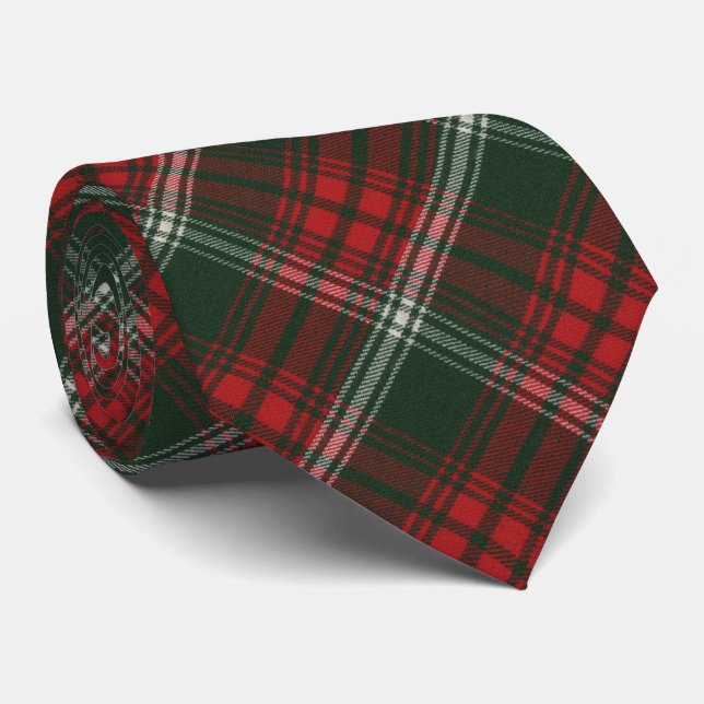 Prince of Wales Modern Scottish Tartan Tie (Rolled)