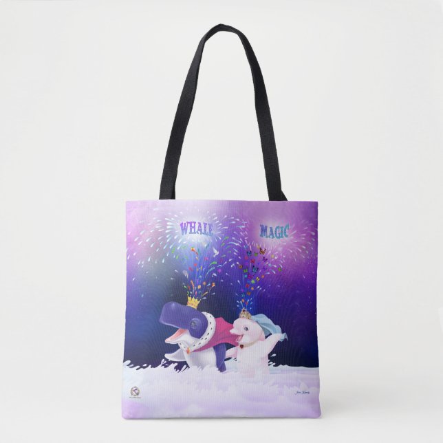 PRINCE OF WHALES Tote Bag (Front)