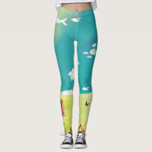 PRINCE OF WHALES WHALE WATCHING Leggings