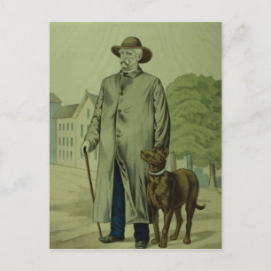 Prince Otto von Bismarck in Friedrichsruh Postcard