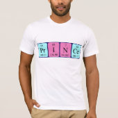 Prince periodic table name shirt (Front)