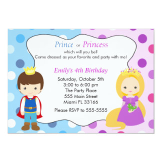 Prince And Princess Invitations 10