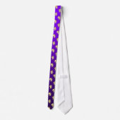 Prince & Princess Purple Gryphon Royal Mens Tie (Back)