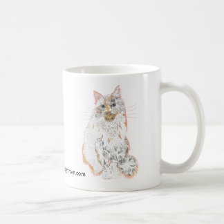 Prince Robin Cat Collage mug